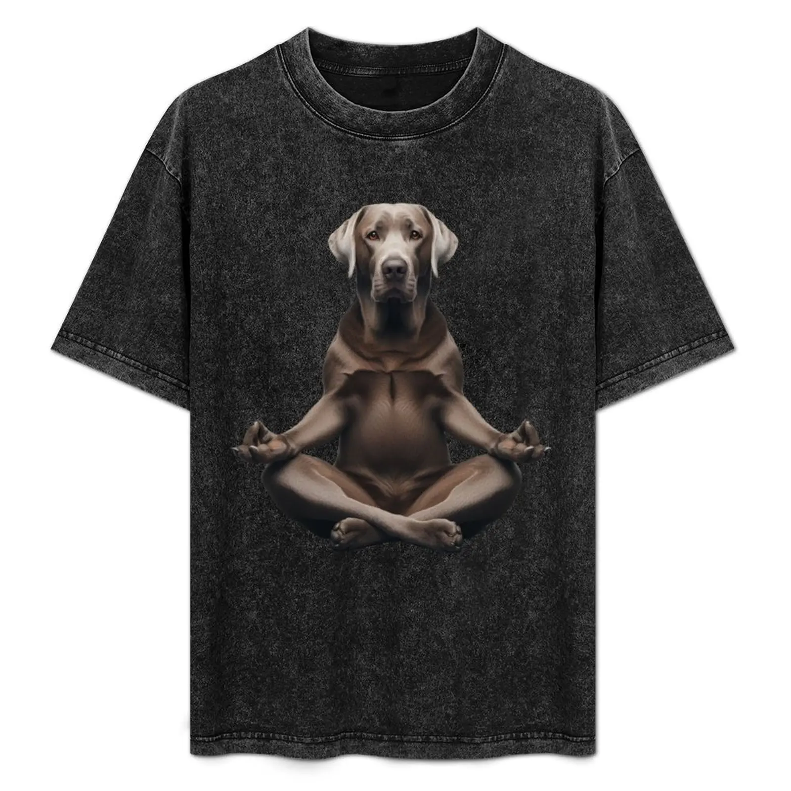 

Labrador yoga T-Shirt Stretch Fabric Comfort T-Shirt