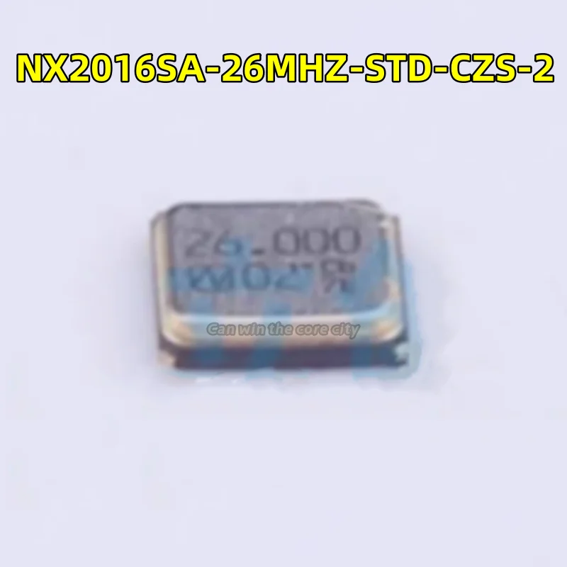 10 PCS/LOT new NX2016SA-26 MHZ-STD-CZS-2 26MHz 8pF ± 15ppm, patch passive vibration