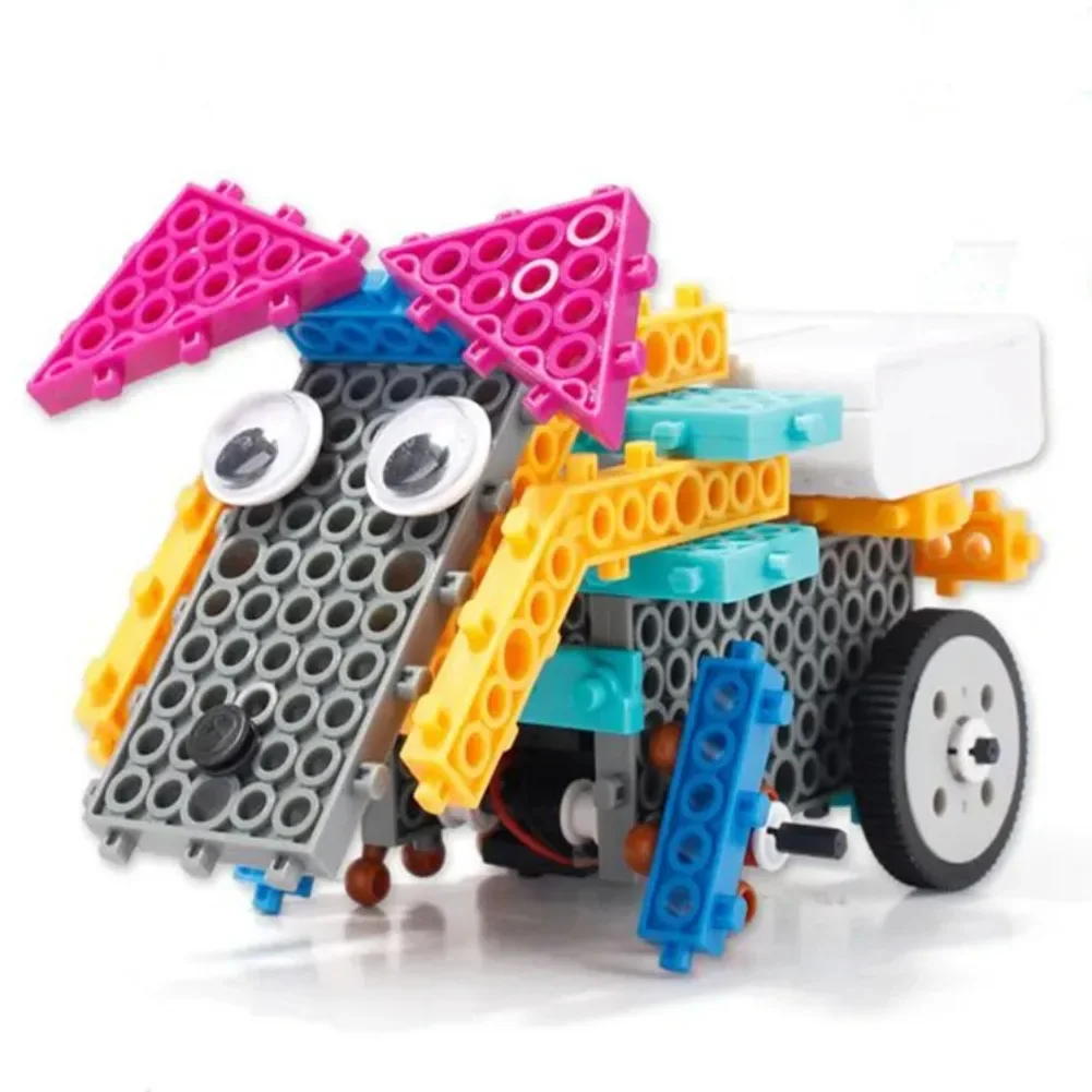 STEM Robot Electric Building Blocks 12 in 1 Hundred Animals Mechanical Assembled Blocks DIY Educational Children\'s Toys Gift