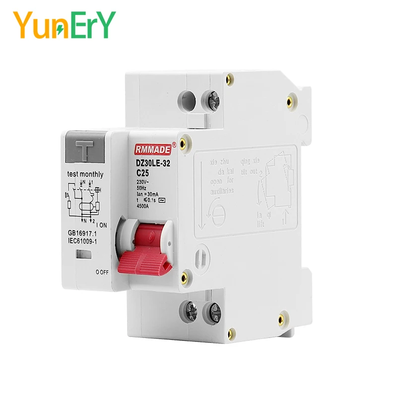 Din Rail Rcbo DZ30L…