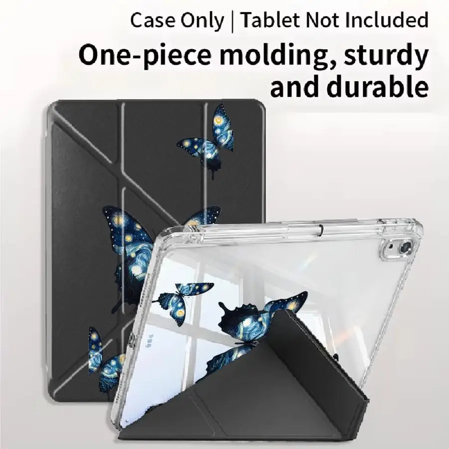 Creative Butterfly Art Tablet Case For iPad Pro 11th 10th 9th 8th 7th 12.9inch Mini 6 7 Pro 2025 Air 4 5 M3 M2 1 2 M4 11inch
