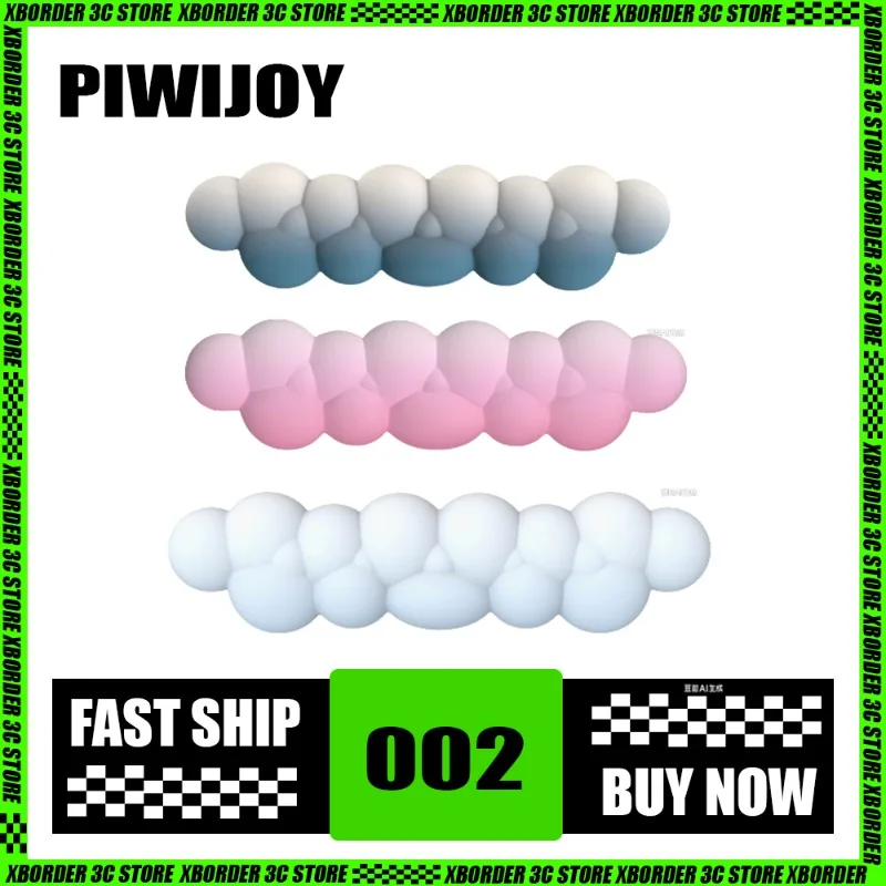 

PIWIJOY Cotton Candy Cloud 75 Keyboard Hand Support Wrist Pad Mouse Wrist Support Mouse Pad Wrist Protection High Beauty Gift