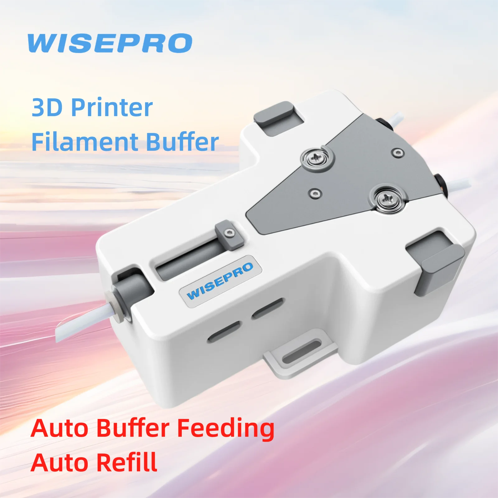Fully Upgraded 3D Printer Filament Buffer, Auto Filament Feeding&Switching, Ensures Continuous Printing,Prevents Filament Runout