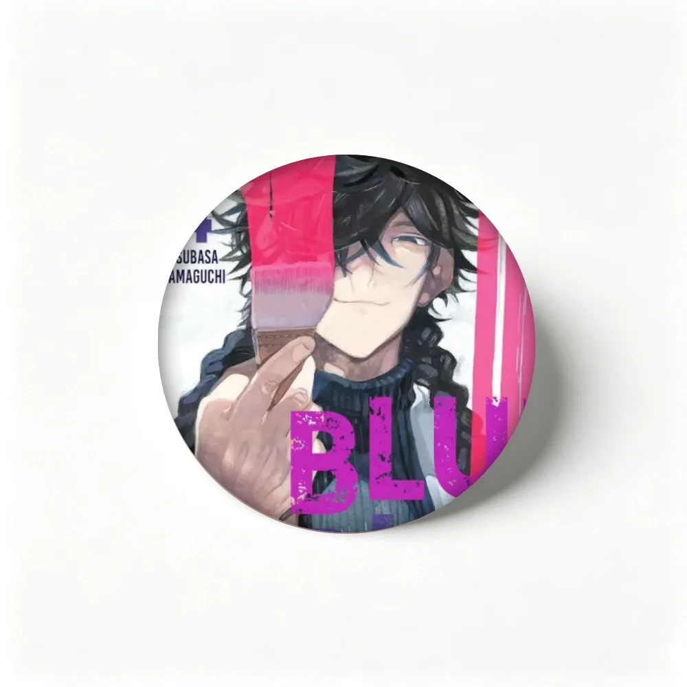 Anime Pins Blue Period Yatora Brooch, Cartoon Badge for Clothing Bag Accessories