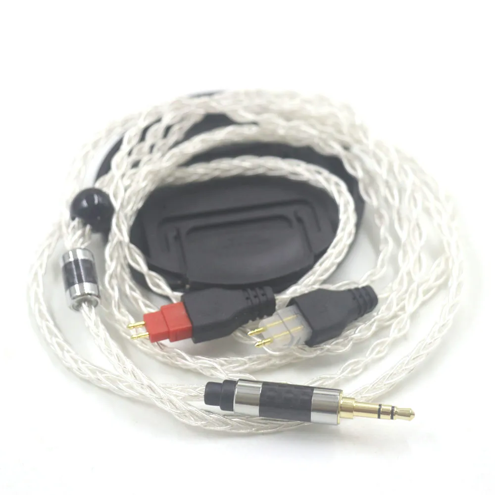 1.2m Silver Plated Headphone Replace Upgrade Cable for SENNHEI-SER HD580 HD600 HD650 HD25 HD660S hd565 hd545