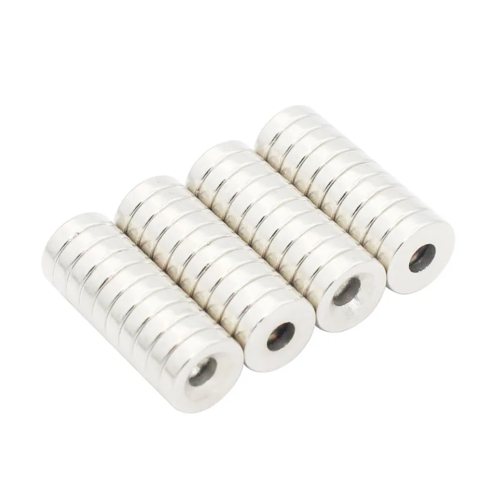 5/10/20/30/40Pcs 10x3-4 Neodymium Magnet 10mm x 3mm Hole 4mm N35 NdFeB Round Super Powerful Strong Permanent Magnetic imanes