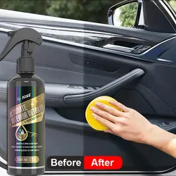 Car Plastic Restorer Back To Black Gloss Car Cleaning Products Plastic Leather Restore Auto Polish And Repair Coating Renovator