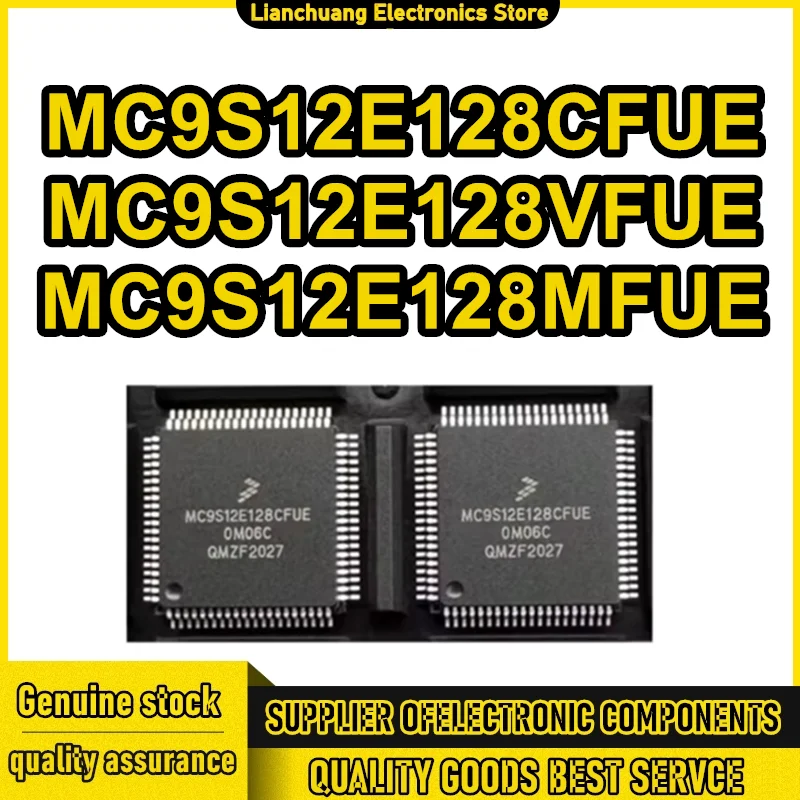 

MC9S12E128CFUE MC9S12E128VFUE MC9S12E128MFUE MQFP80 IC-чип 100% новый оригинальный в наличии