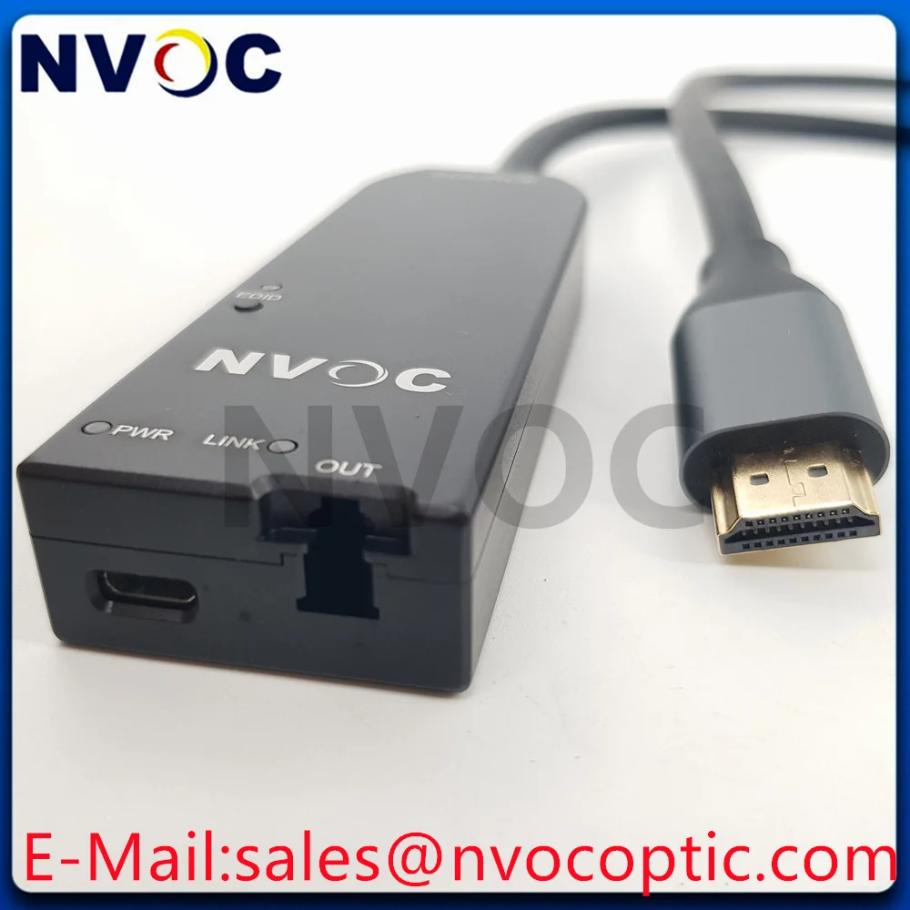 

3840*2160@60Hz 4:4:4 Version DP1.4 Transmitter to 4K*2K HDMI Receiver OM3 Single LC Optic Fiber Extender For VideoWall Events