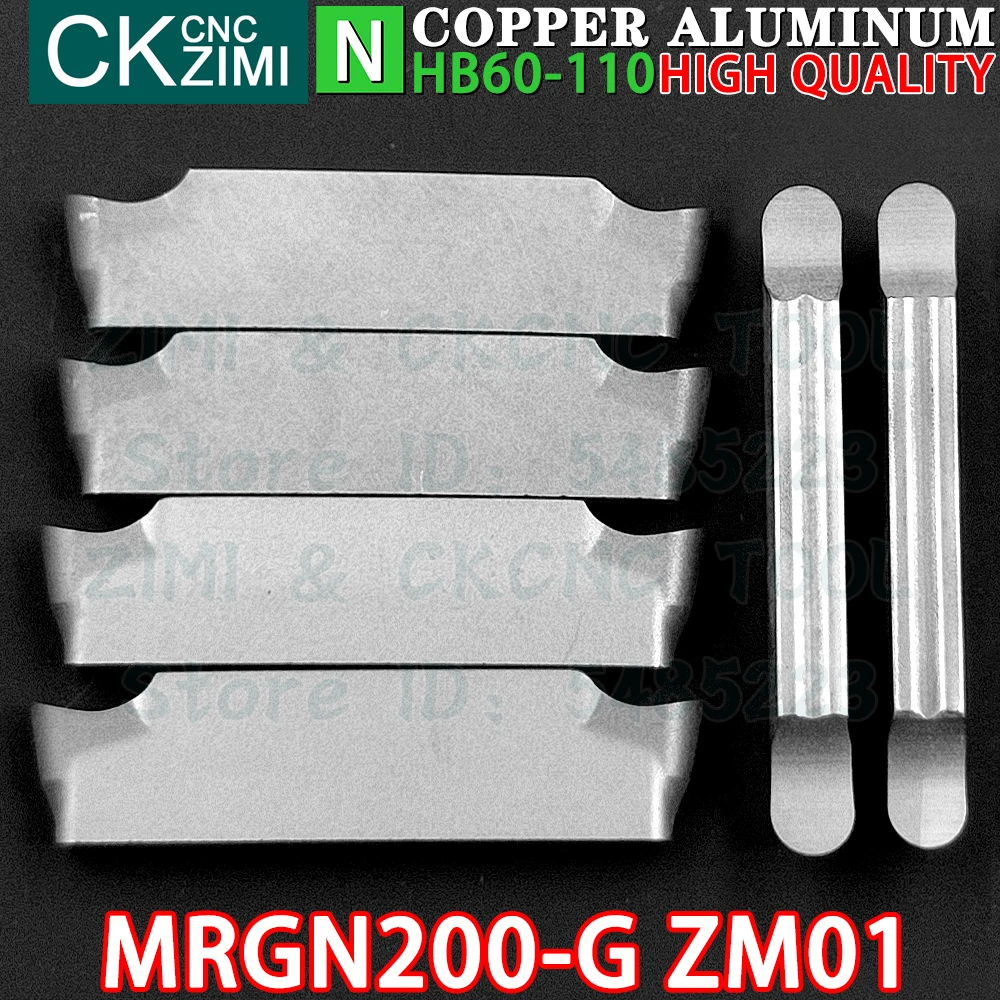 MRGN200-G ZM01 MRGN 200 G ZM01 2mm 微粉砕超硬インサート切削溝インサートツールMRGN200 MGMN200 MGGN200 G ZM01 CNC機械式金属旋盤ステンレス鋼用ツール