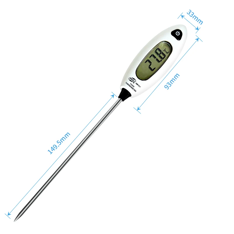 High quality LCD Digital Food Thermometer Barbecue Cooking Tool Quick Measurement Oil Temperature Water Meat termometros