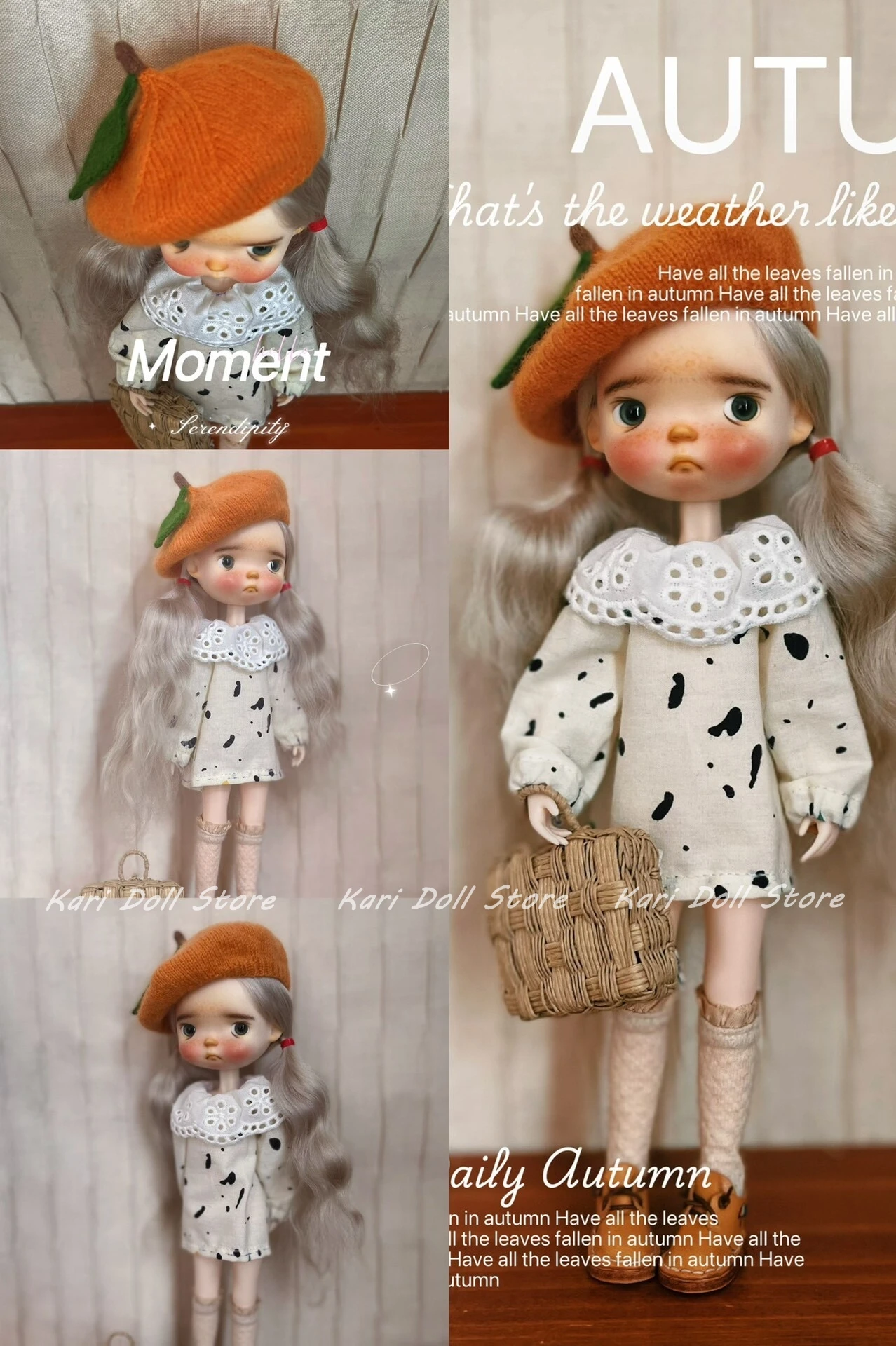 

Kari Doll Fruit series hat for Landazz Landoudou Doll 16cm head circumference