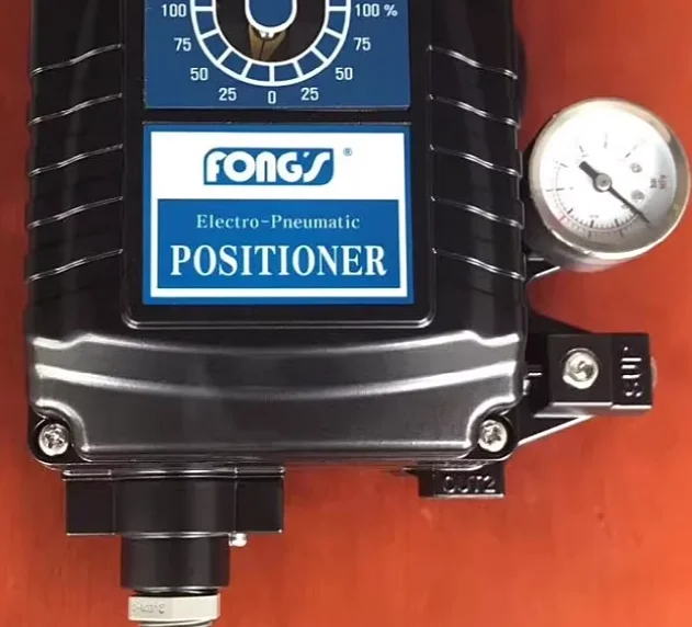Pneumatic valve opening regulator, printing and dyeing machine adjustment, vertical signal locator 4-20MA