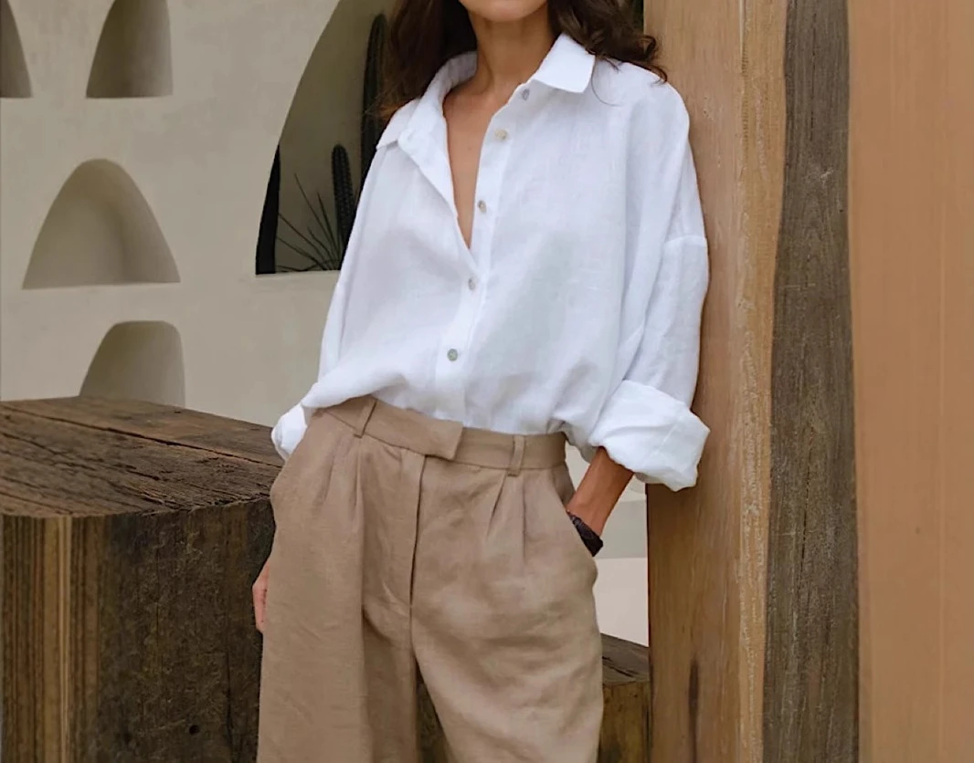 

Casual Shirts: Spring/Summer 2025 Fashionable, Versatile, Lazy, Fashionable, Casual, Solid, Simple, Loose Shirts