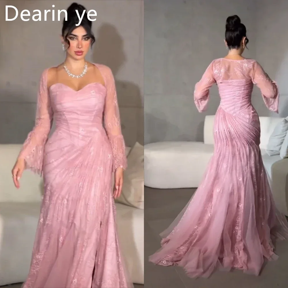 

Saudi Arabia Prom Gown Dearin Sweetheart A-line Floor Length Skirts Draped Bespoke Occasion Dresses Evening Formal Dress