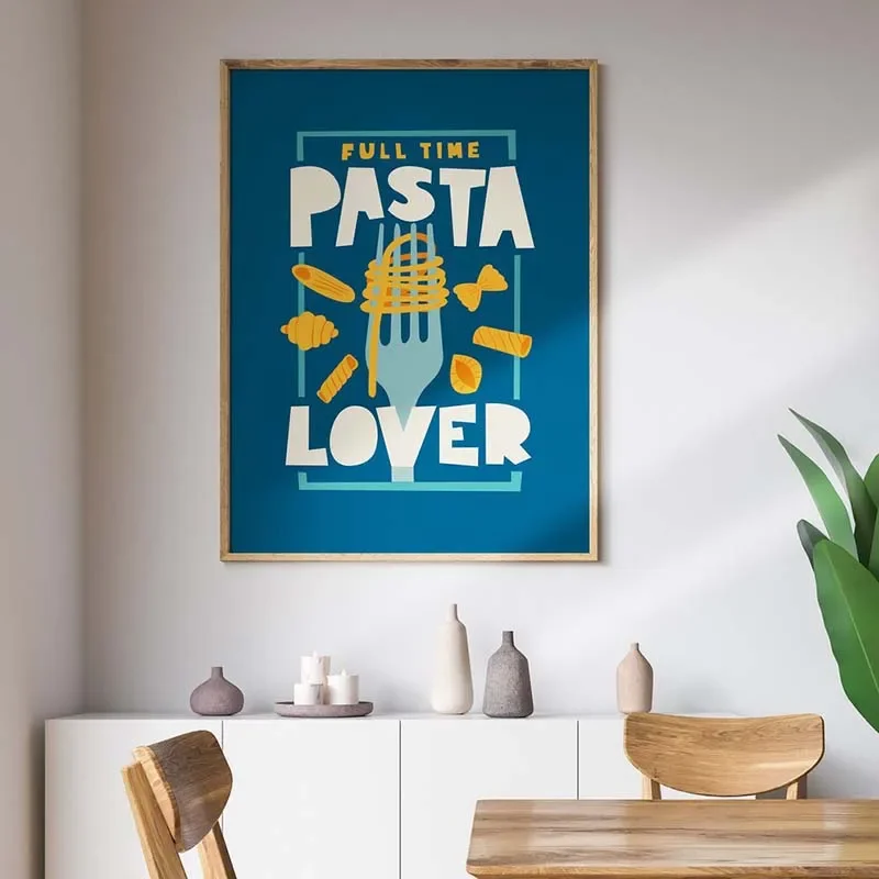 1pc frameless Vintage French Italian Food Poster Bon Appetit Biarritz Lobster Crab Cherry Canvas Painting Wall Art Pictures Home view 5