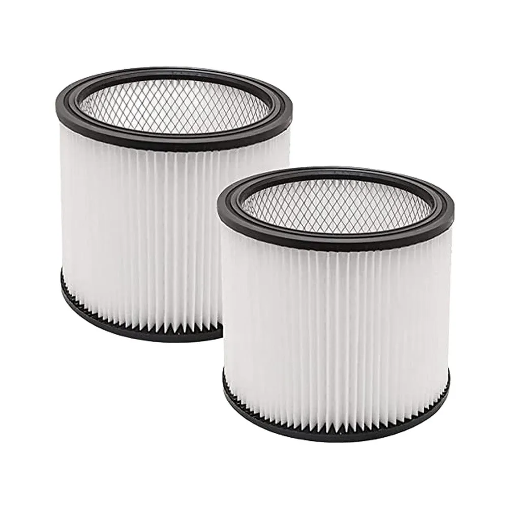 Cartridge Filter Replacement Set 2 pcs for ShopVac Model 90304 LB650 PL650 Wet Dry Vacuum Cleaner 5 Gallon and Up