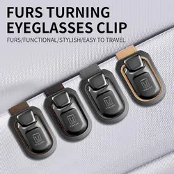 For Great Wall Tank 300 500 700 GWM WEY TANK Suede Car Sun Visor Eyeglass Holder Glasses Storage Clip Sunglasses Holder