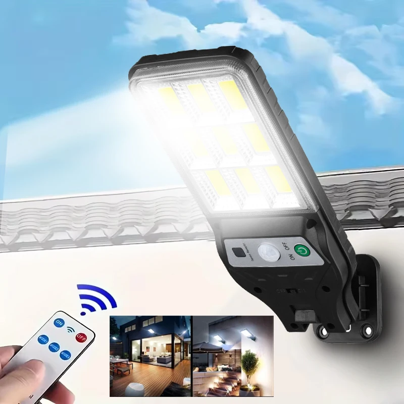 

800000LM Ultra Powerful Solar Outdoor Lights With 3 Mode External Solar Lamp Motion Sensor Light IP65 Waterproof Garden Lights