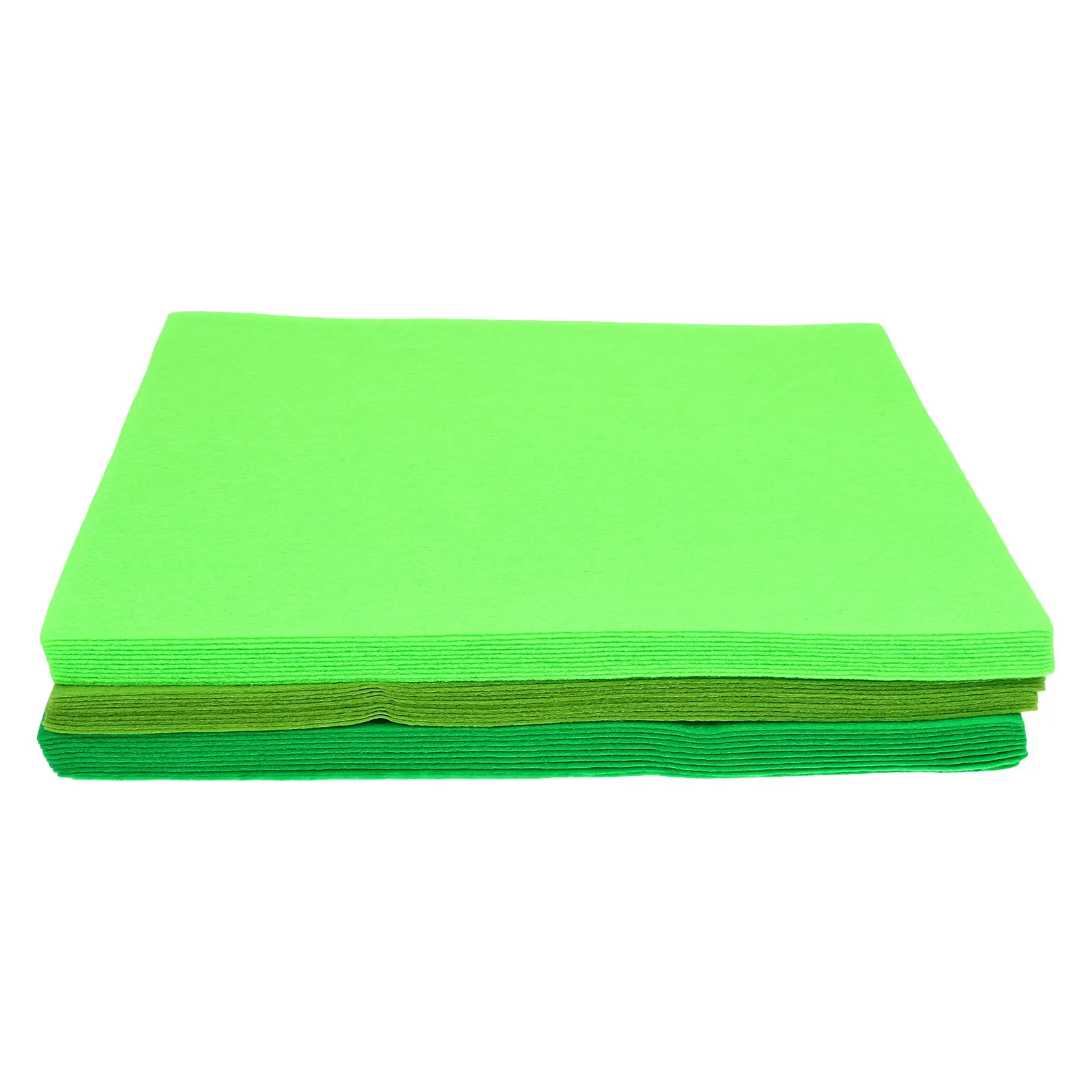 

30 Pcs Crafting Felt Coloured Cloth Fabric Squares The Material for Crafts