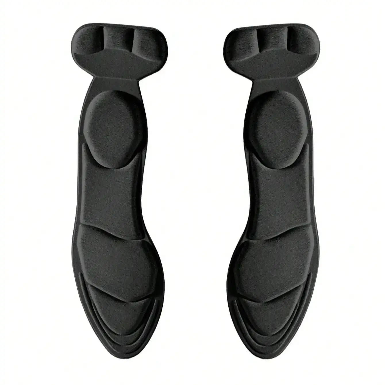 1 Pair Anti-Slip Heel Grips | Black Heel Cushion Inserts for Pointed High Heels, Pumps & Sneakers, Comfort Fit Shoe Accessories