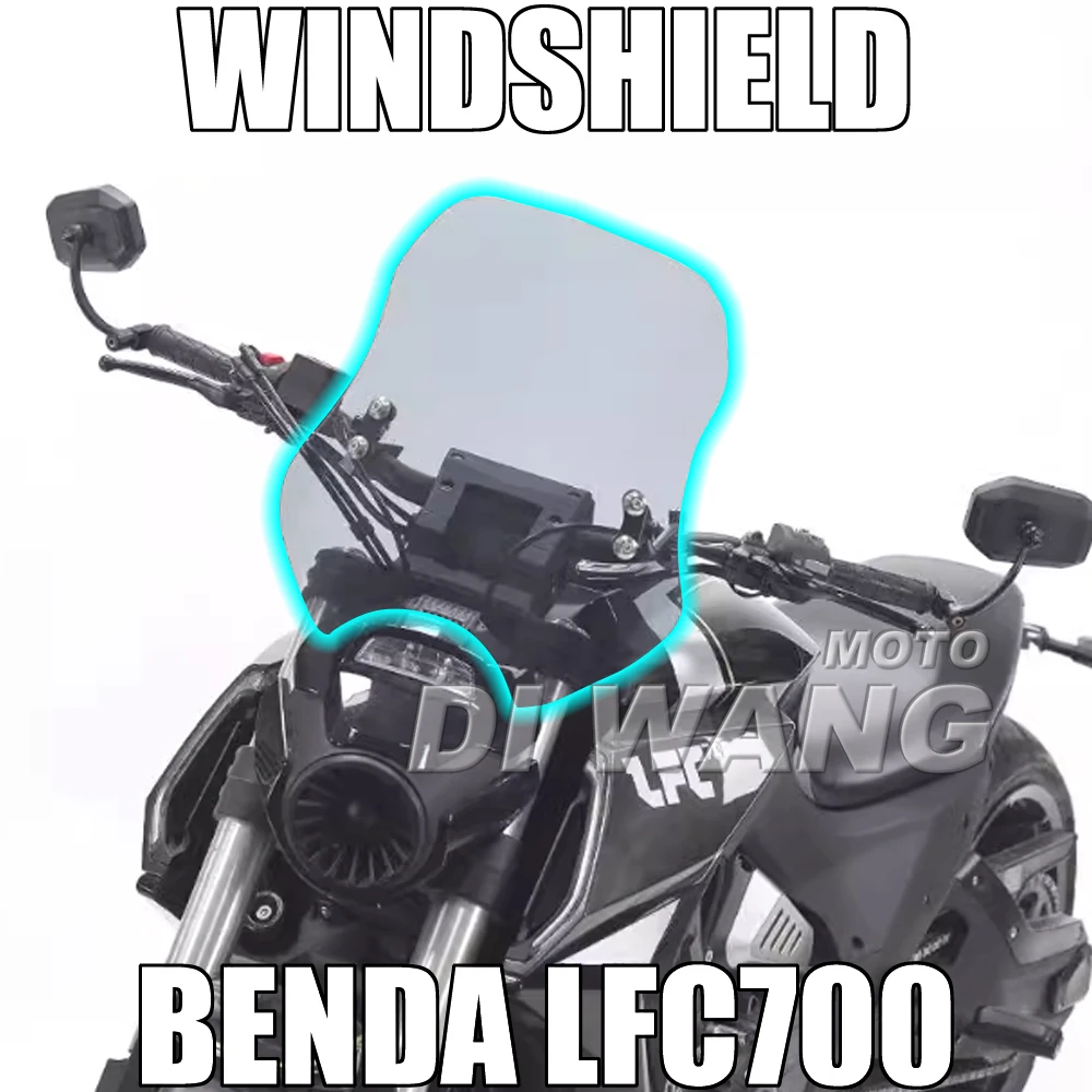 

For Benda LFC700 LFC 700 Lfc700 700LFC Modified Windshield Adjustable Height Windshield Motorcycle Accessories