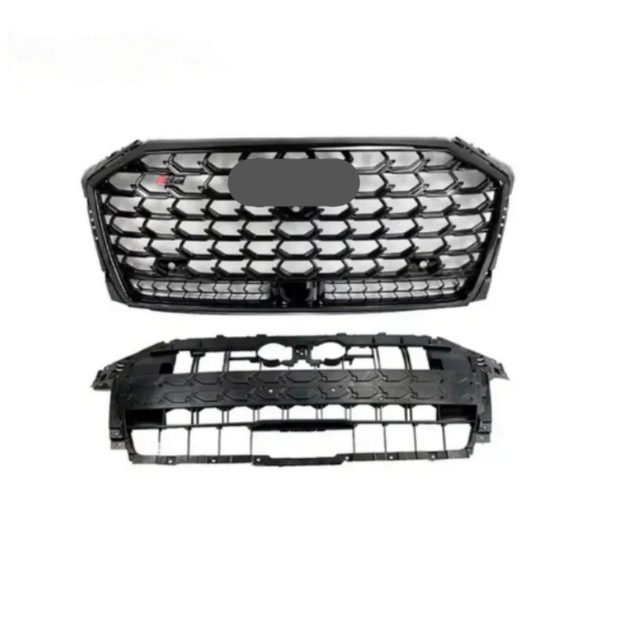 For A8 D5 Modification Grille Change To S8 Style Front Bumper Grill for Audi A8 Center Grills 2023 tools