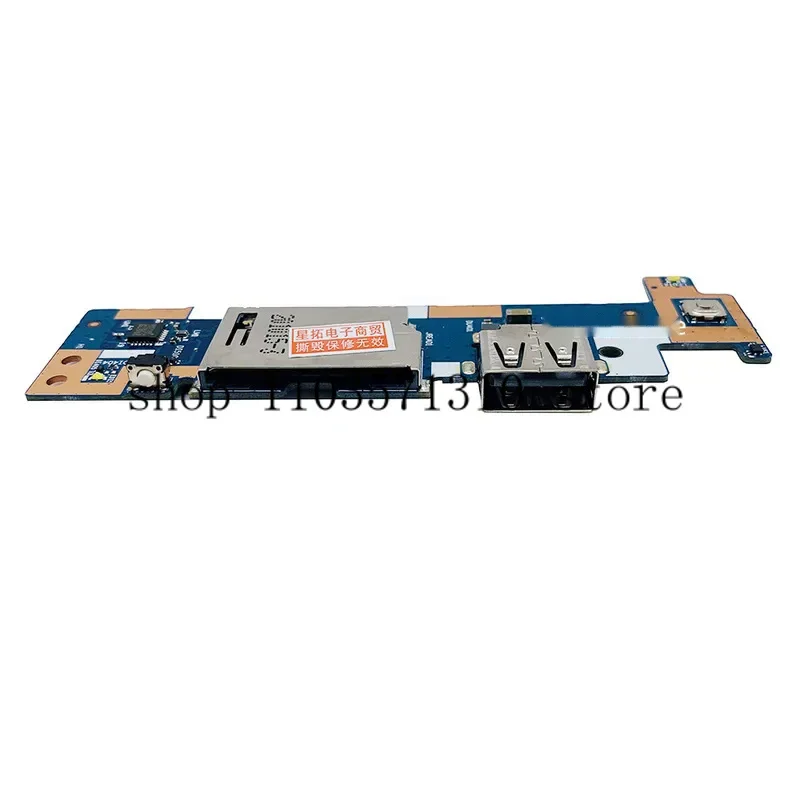 N الأصلي لينوفو IdeaPad 3-15itl6 كمبيوتر محمول SD قارئ بطاقات زر الطاقة منفذ USB مجلس 5c50s25174 hs560 NS-D472 100% اختبارها