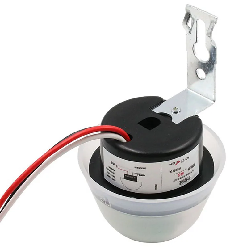 Automatische Auto Aan Uit Fotocel Straatlantaarn Lamp Schakelaar C Ac 220V 50-60Hz 10a Fotobediening Fotoheks Sensor Schakelaar