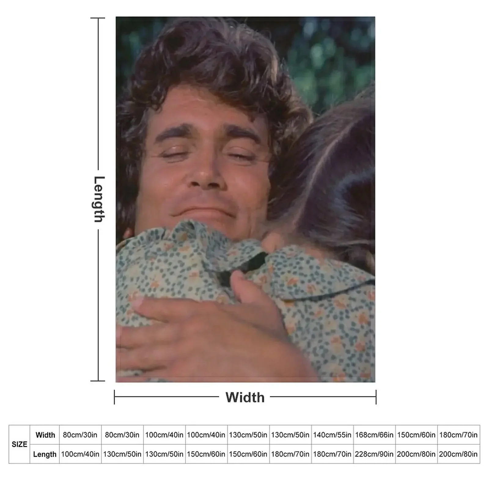 Charles Ingalls and Laura Ingalls Throw Blanket anime Luxury Throw Extra Large Throw for winter Blankets