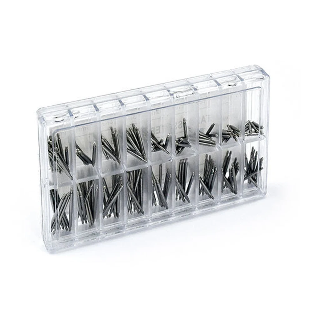 270pcs/set Strainless Steel Spring Bars Dia 1.5mm/1.8mm length8mm - 25mm/6mm - 23mm Watchband Strap Belt Watch Repair Tools Pin