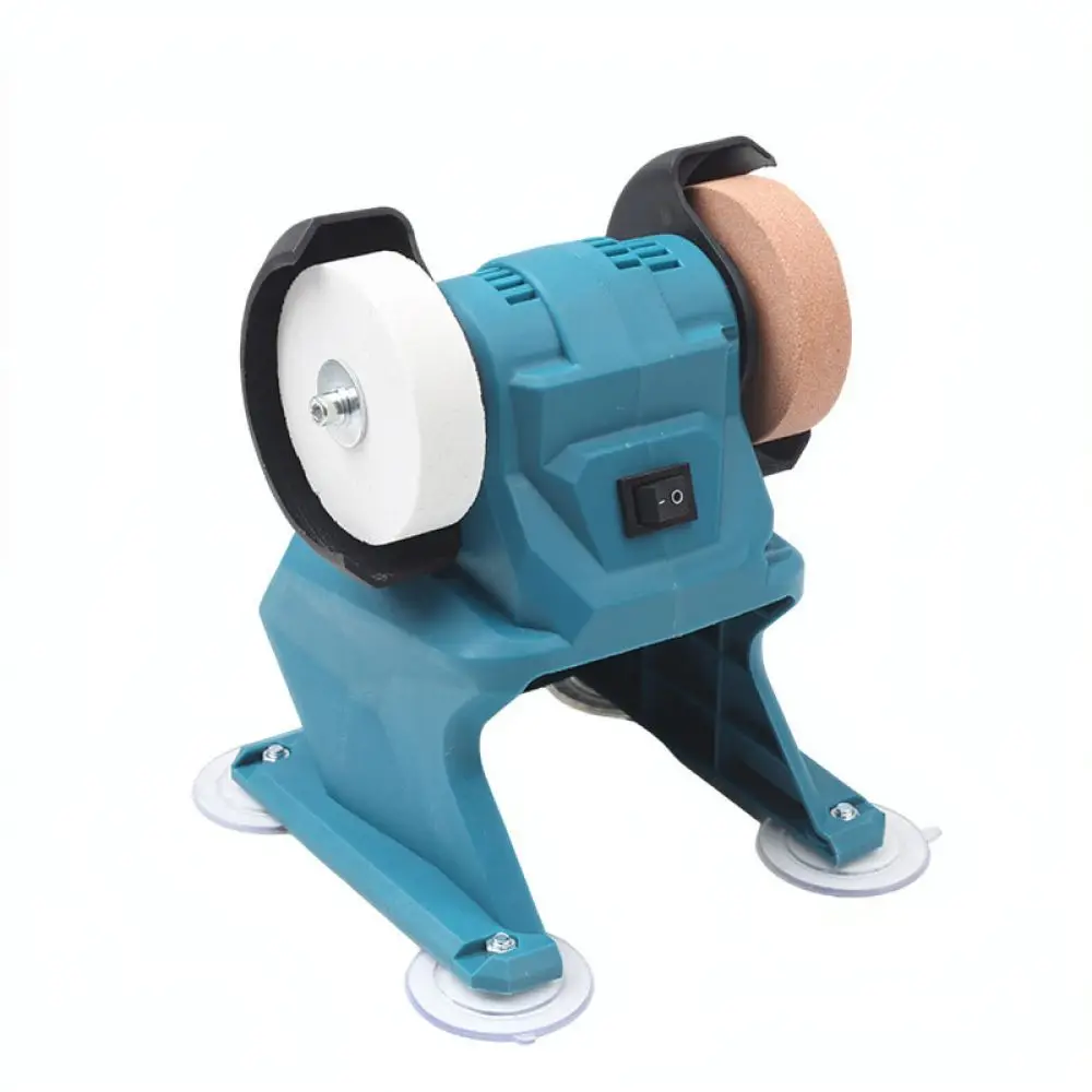 Desktop Cordless Electric Grinder Small Vertical Sharpener Polishing Machine For Metal Surface Maintenance Repair Tool