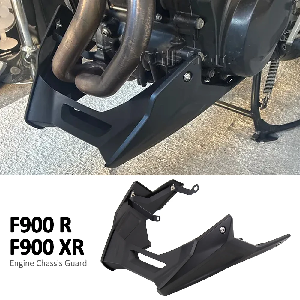 

Motorcycle Engine Chassis Shroud Fairing For BMW F900R F900XR F900 R F 900 XR 2020-2025 Exhaust Shield Guard Protection Cover