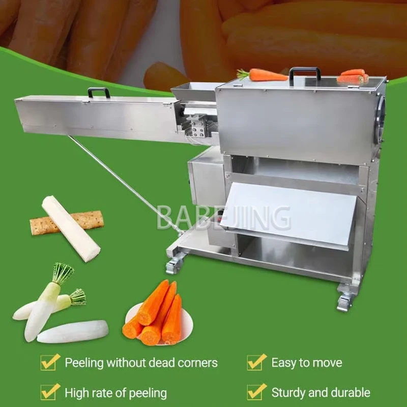 Commercial Multifunctional White Radish Peeler Powerful Vegetable & Carrot Peeler Hygienic Easy to Clean for Kitchen Use