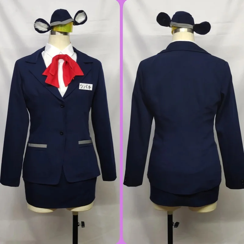 Blue Anime  Archive Kasuga Tsubaki Cosplay  Costume Custom Size