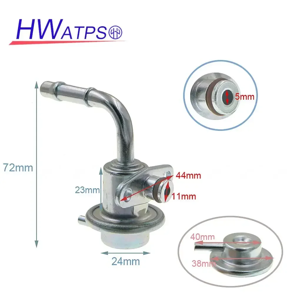 HWATPS For Nissan Almera Primera Sunny 1995-2000 Fuel Pressure Regulator 22670 73C0A 22670-73C0A 2267073C0A HITACHI MPDB20-15A