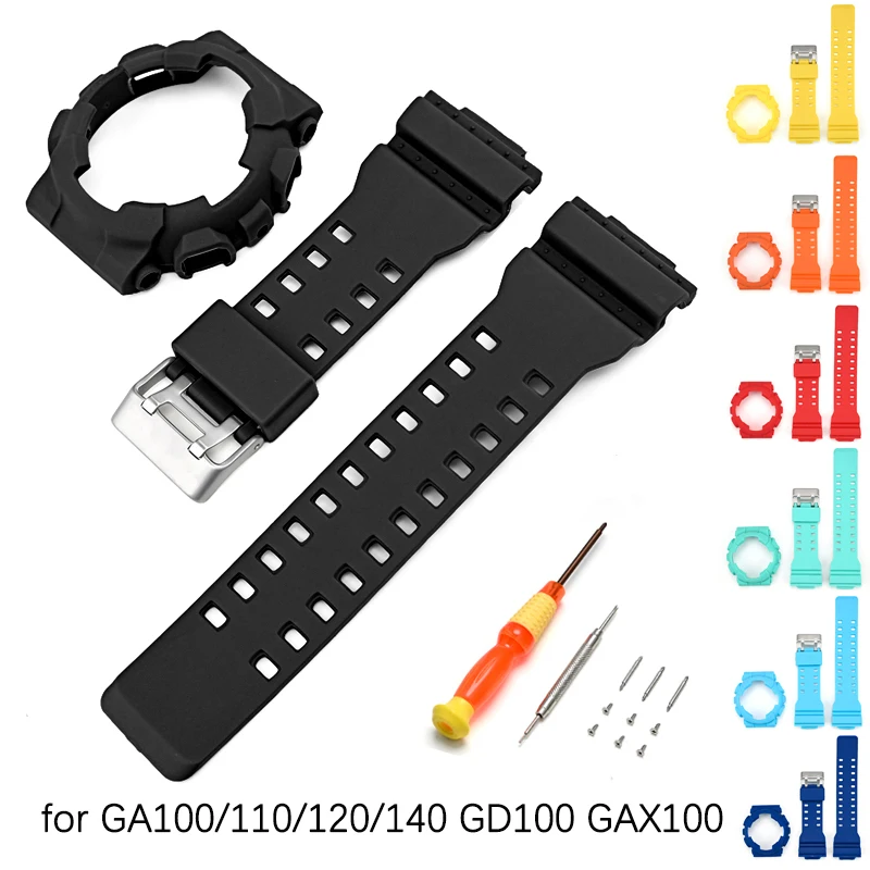 �y�Z�[�����z�������v�X�g���b�v�P�[�X�x�[���J�V�I G-SHOCK GA-110 GD120 GD-100 GLS100 �����Y�X�|�[�c TPU ���v�o���h�C���L�b�g�ƃc�[��