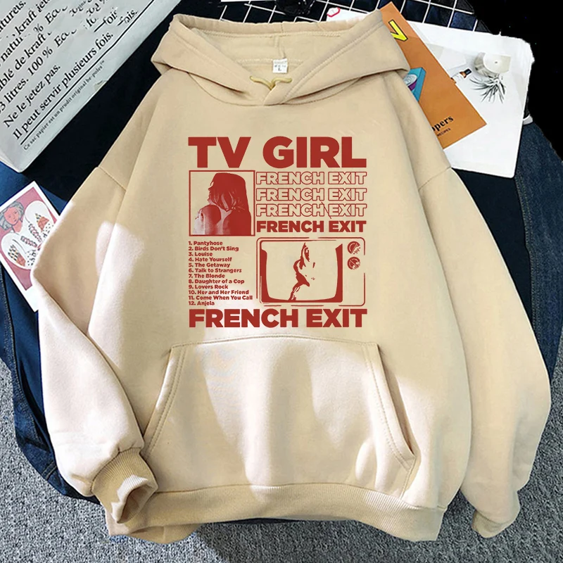

Tv Girl Printing Hoodie 2025 Fashion Men/women Hoodies Harajuku Aesthetic Clothes Unisex Fleece Pullover Sweatshirt Vintage