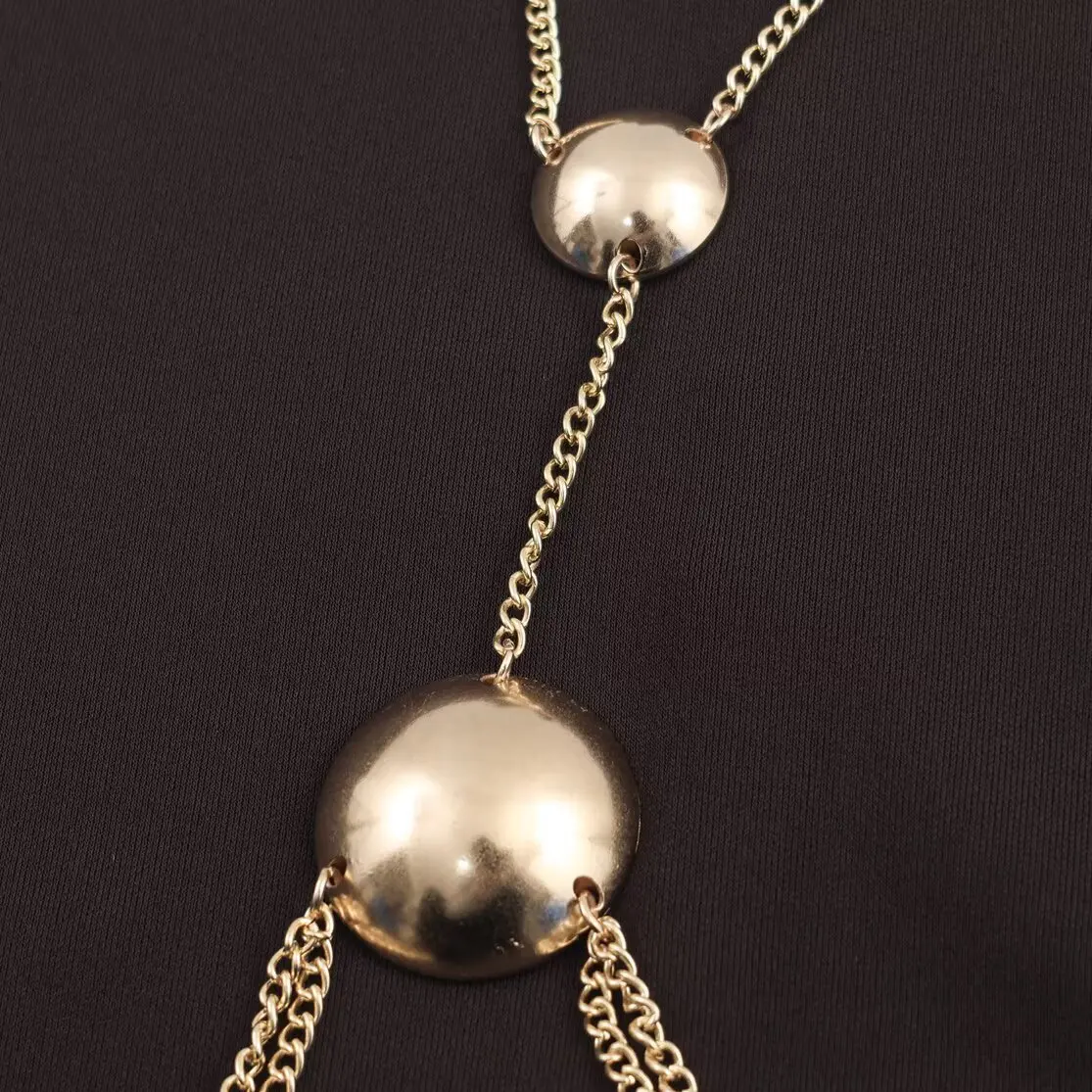 KASLEAD New Women's Faion Simple Chain Nelace Dr Street Sle Svel Ci Commuting Polyester Fiber 00%