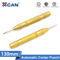 XCAN 1pc 130mm Automatic Center Pin Punch Drill Automatic Window Breaking Device Wood/Metal Hole Punch Drill Bit