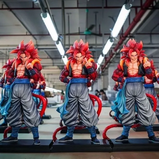 أنيمي لعبة دراغون بول Gt Gogeta سوبر سايان 4 عمل نموذج لجسم الأولاد جمع اللعب تمثال الحلي هدايا عيد ميلاد الاطفال