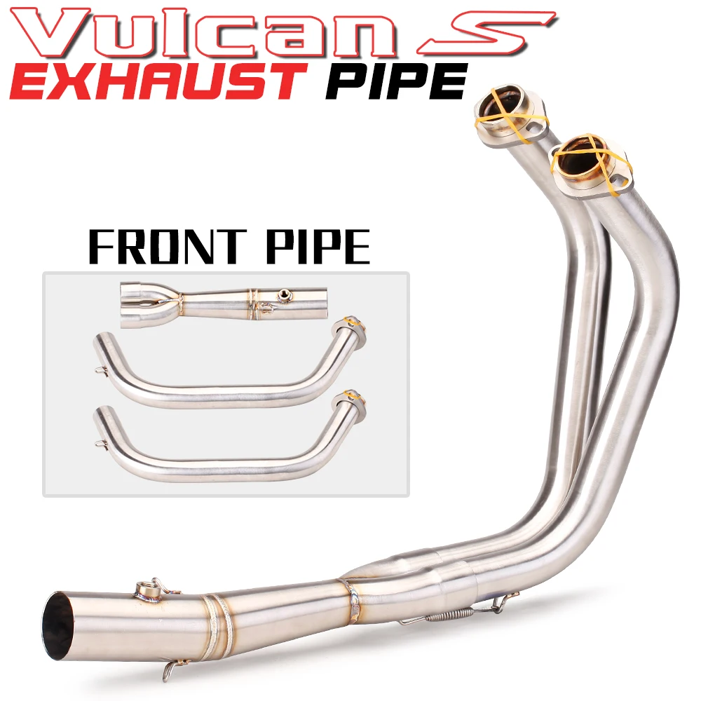 

51mm Motorcycle Exhaust System Front Link Pipe Connecting Escape Slip On For Kawasaki Vulcan 650S S650 VN650 EN650 EN 650 All