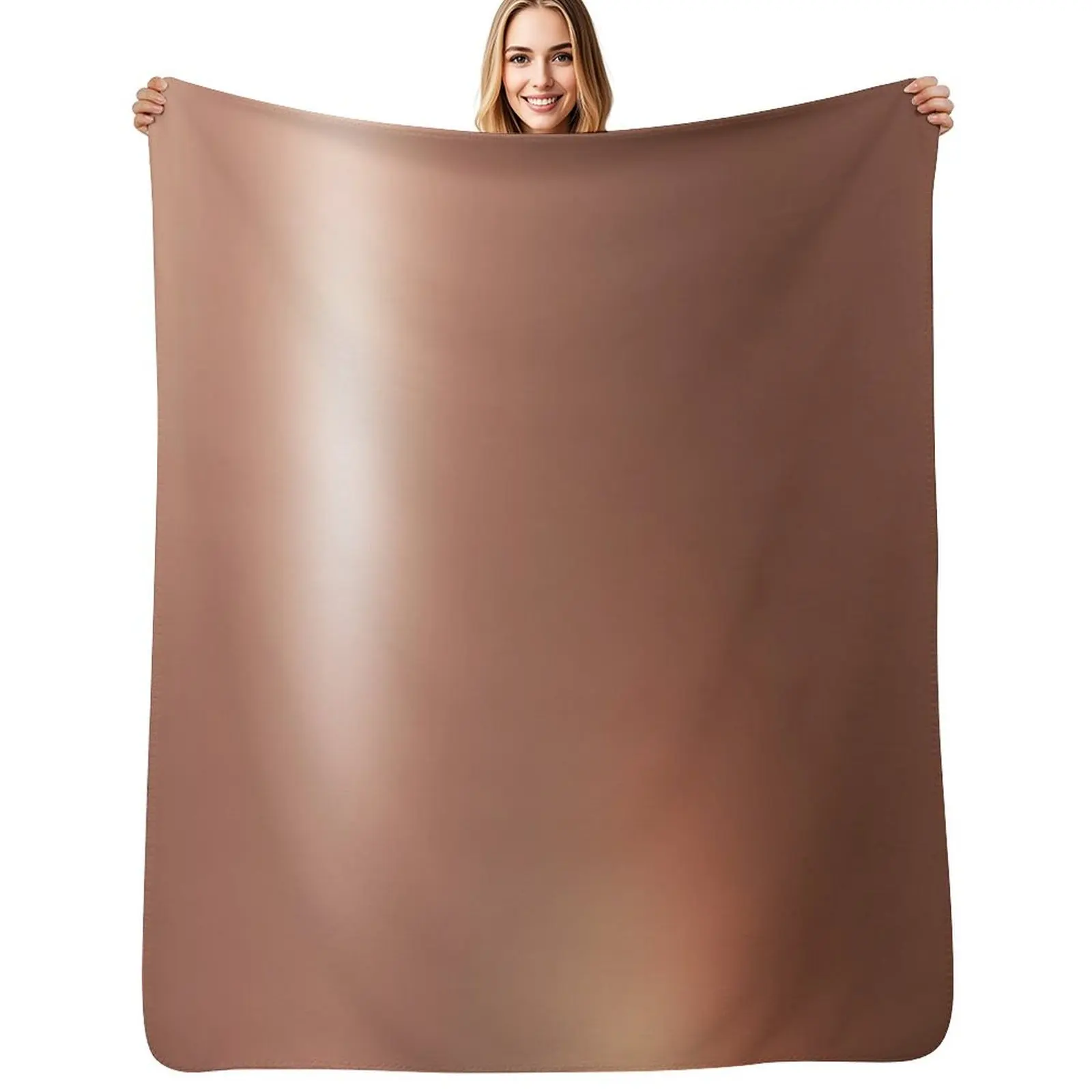 COPPER Throw Blanket Hair for winter Thermal Kid'S for sofa Sleeping Bag Blankets