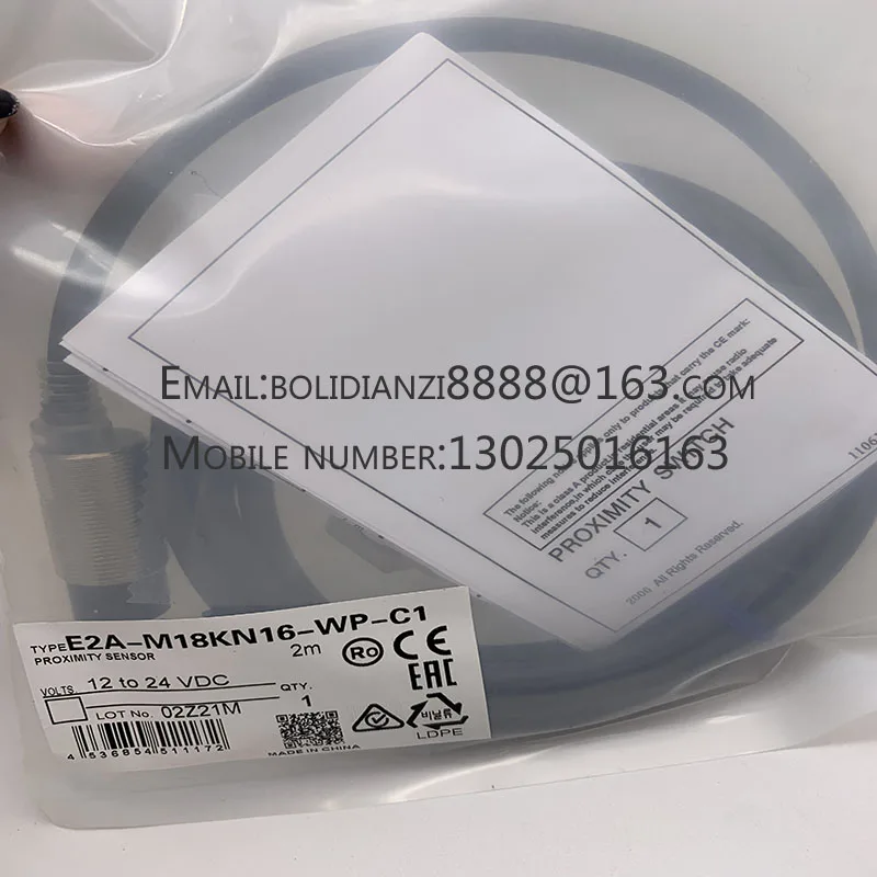 

Оригинальный, совершенно новый, подлинный продукт E2A-M18KN16-WP-C1 E2A-M18KN16-WP-B1 E2A-M18KN16-WP-C2 E2A-M18KN16-WP-B2