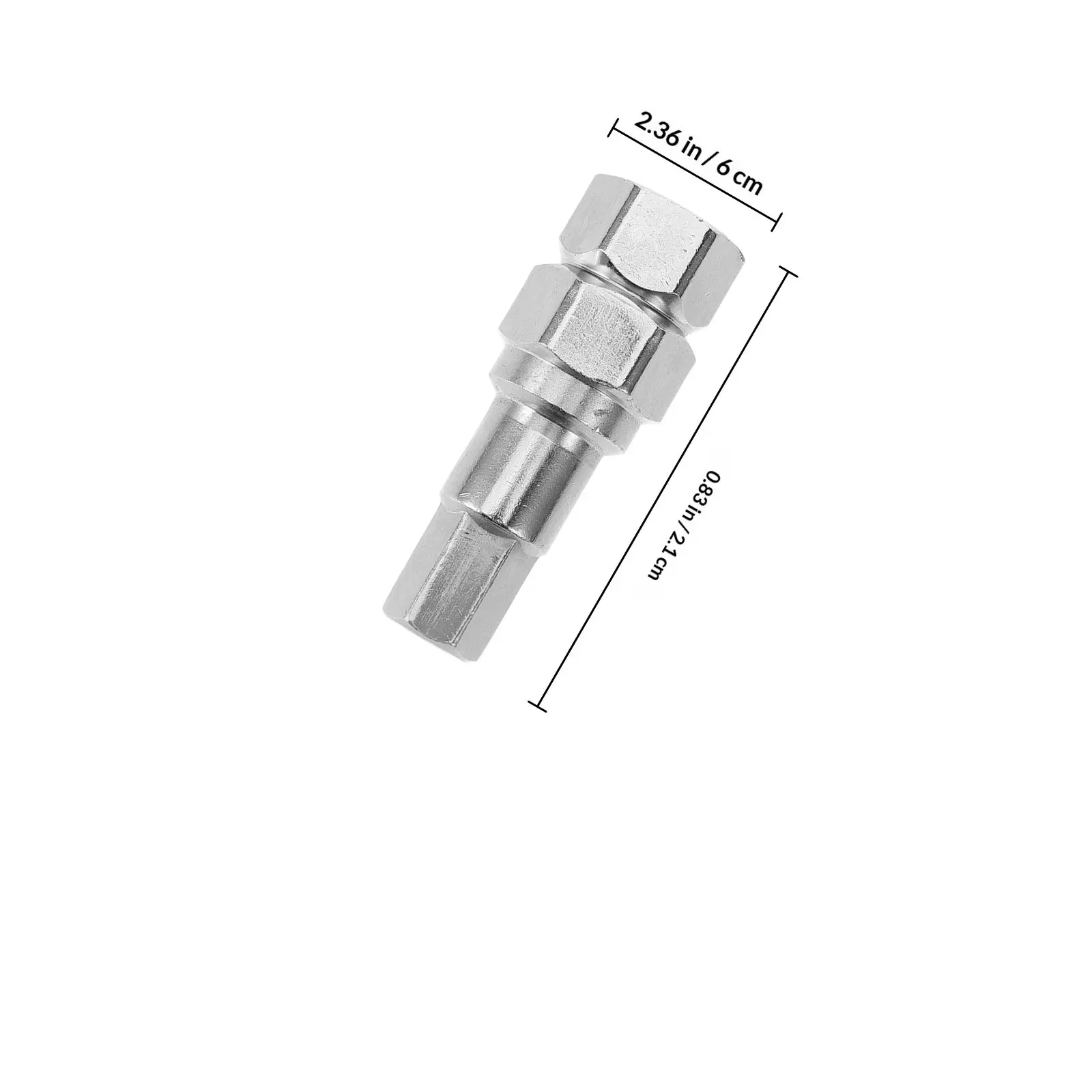 High Strength Steel Hex Nut Socket Ideal for Wheel Hub Nut Removal Easy Access Tightening Loosening Auto Repair Impact Socket