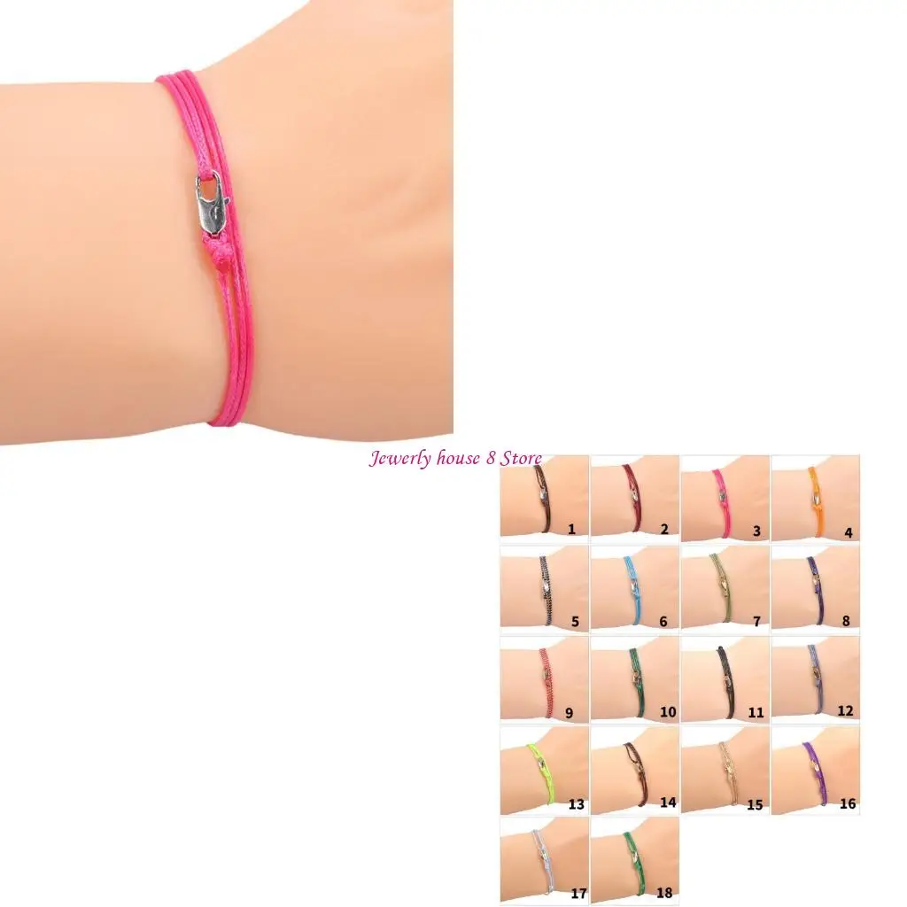 Мягкий-вощеный-шнур-многожильный-браслет-с-медной-застежкой-регулируемая-длина-удобная-посадка-унисекс