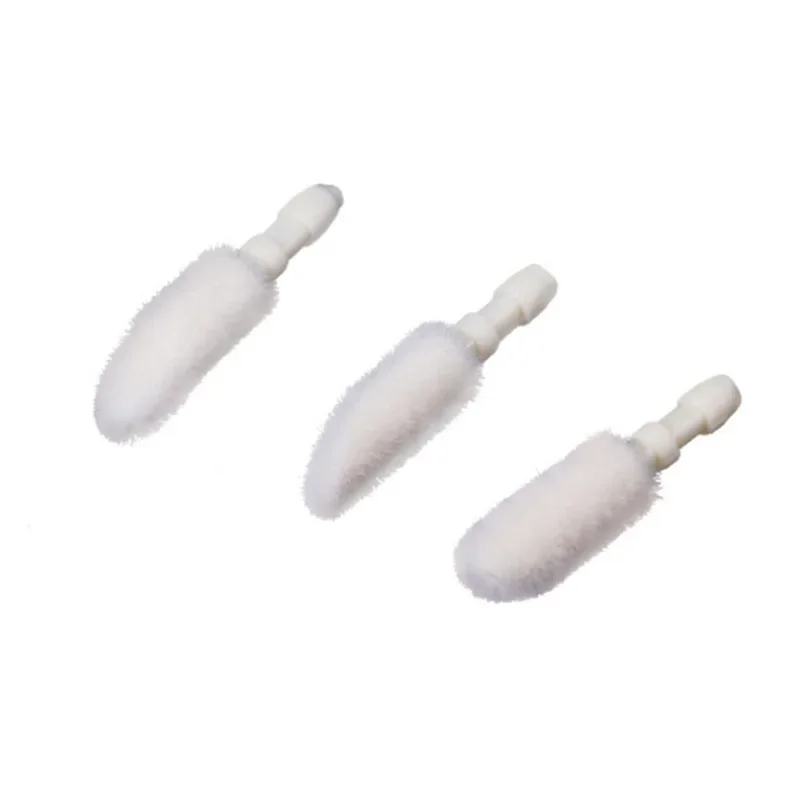Replace Head Micro Clean Eyelash Extension Makeup Swabs 100pcs Head+1PC Handle Disposable Applicator Eyeshadow Lip Gloss Brush