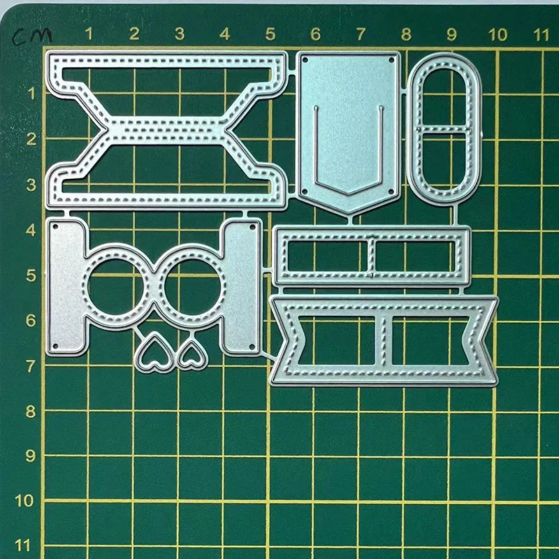 2022New Multilateral body Metal Cutting Dies Stencils For DIY Scrapbooking Decorative Embossing Handcraft Template