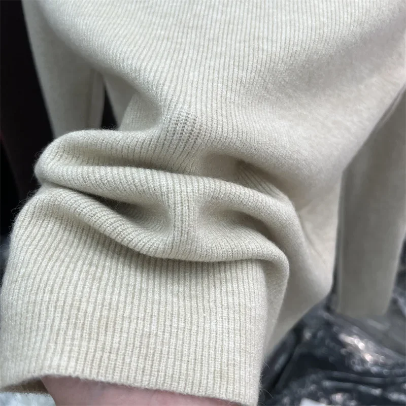 New Solid Color Slim Turtleneck Sweater Autumn Winter 2025 Women's Pullover Warm Soft Knitted Casual Knitted Base Layer Tops 45