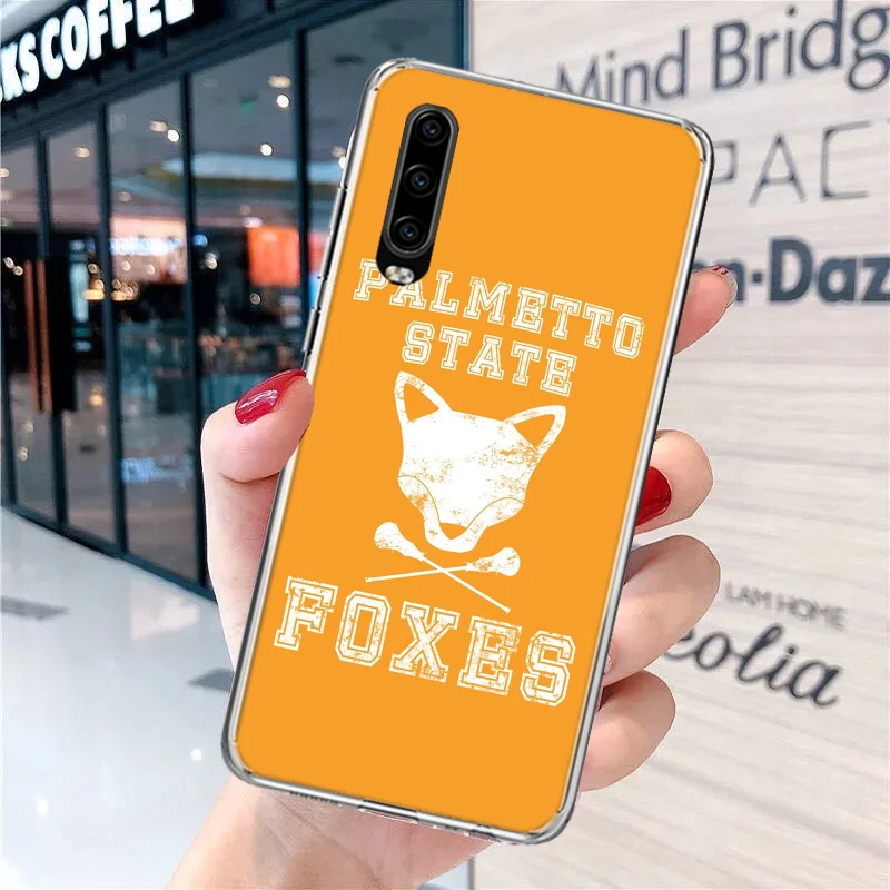 Andreil All For The Game Palmetto State Foxes Soft Phone Case for Huawei P30 P40 P50 P20 P10 Lite Mate 20 10 Pro P Smart Z Y5 Y6